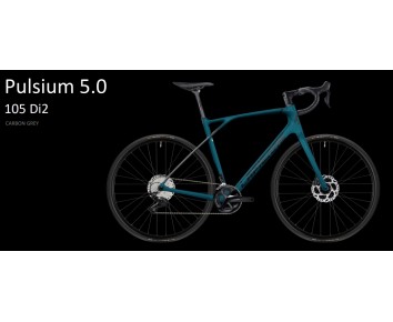 Lapierre Pulsium 5.0 105 Di2 Carbon Grey Road Bike 2024